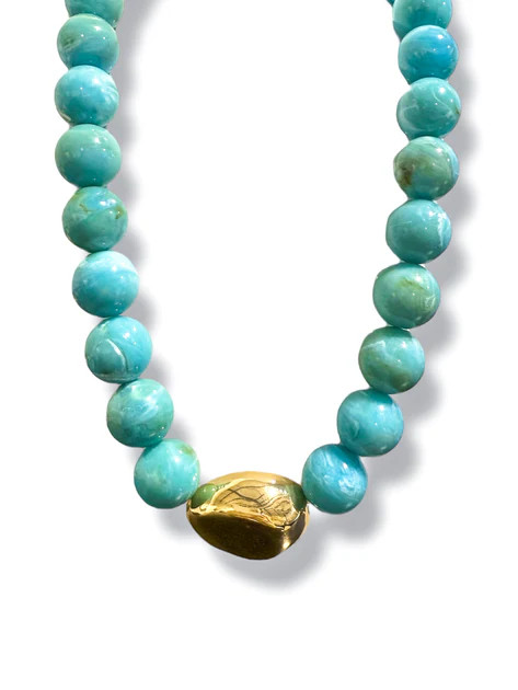Take the Punch Turquoise Necklace | The Willow Tree