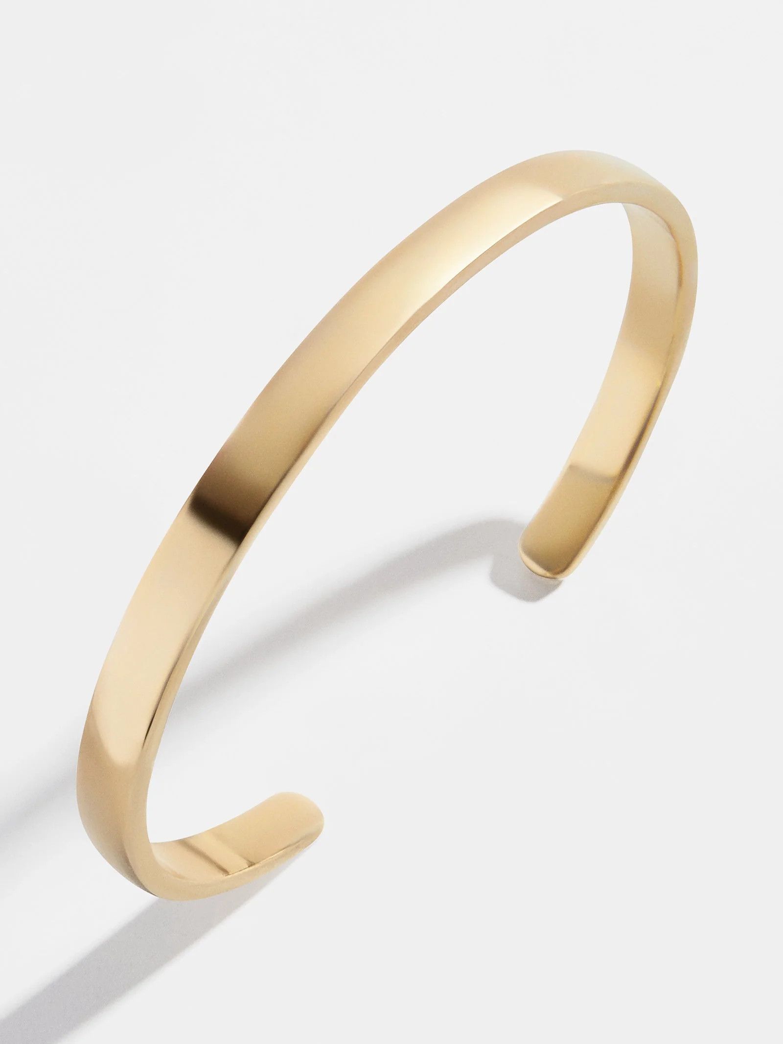 Michaela 18K Gold Cuff Bracelet - Gold | BaubleBar (US)