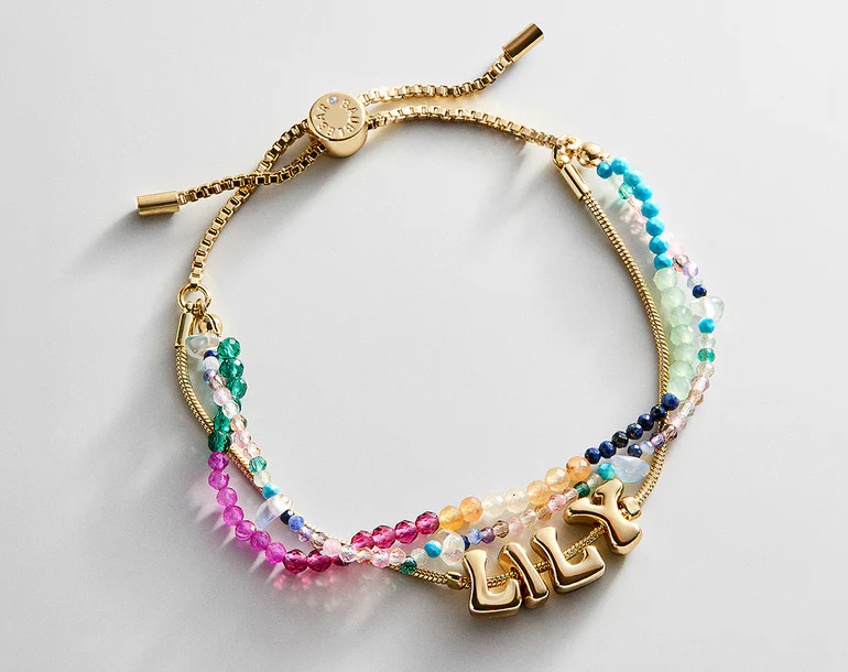 Rowan Semi-Precious Custom Layered Bracelet - Santorini | BaubleBar
