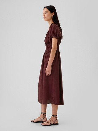 Smocked Midi Dress | Gap (US)