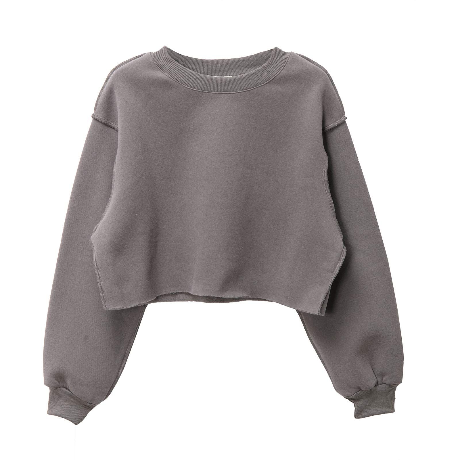 Women Pullover Cropped Hoodies Long Sleeves Sweatshirts Casual Crop Tops for Spring Autumn Winter | Amazon (US)