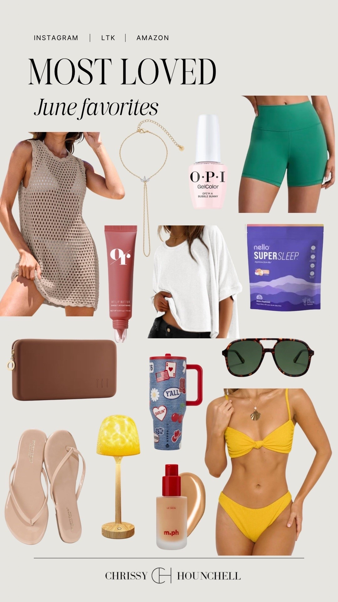 Our June must haves. Hope you love them as much as I do 🫶🏼

#Amazon #JuneMustHaves #FavoriteItems #BestSellers

#LTKSaleAlert #LTKBeauty #LTKTravel