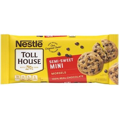 Nestle Toll House Gluten Free Semi-Sweet Chocolate Mini Morsels - 10oz | Target