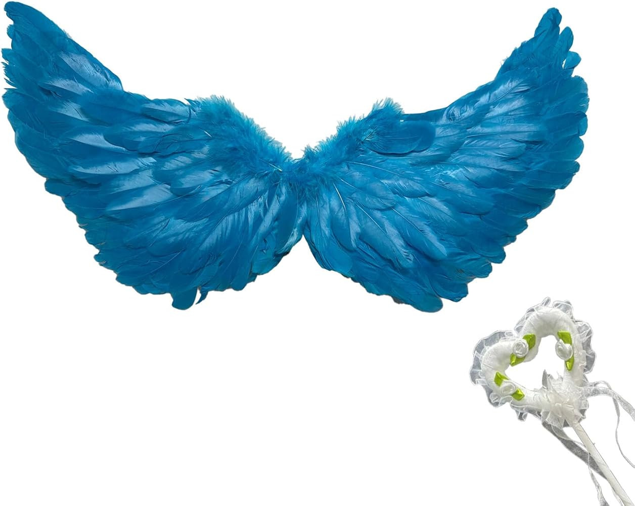 Creative Angel Feather Wings with Elastic Straps | Amazon (US)