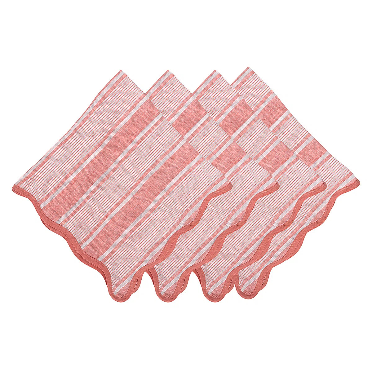 Cabana Stripe Napkins (Set of 4) | Perigold