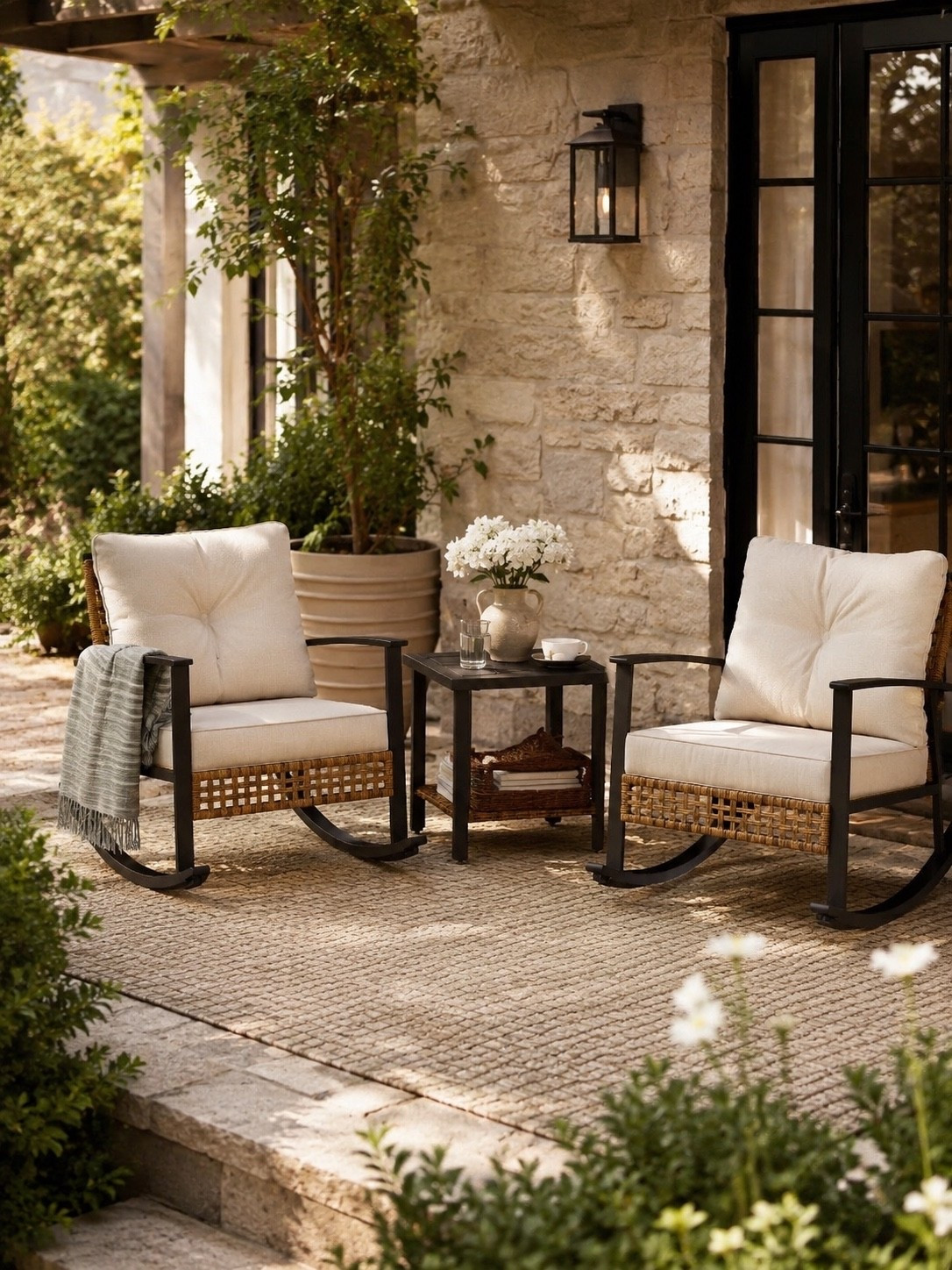 Your Dream Front Porch Starts Here 🤍🌿

Create a cozy spot you’ll never want to leave with these timeless rocking chairs and outdoor essentials. The woven details, soft neutral cushions, and classic styling make this the perfect setup for morning coffee, evening chats, or simply enjoying the view. Beautiful, inviting, and effortlessly cozy!

Follow @farmtotablecreations on Instagram for more cozy home finds and trending decor.

#LTKHome #LTKOutdoor #PatioDecor #FrontPorch #PorchDecor #OutdoorLiving #CozyHome #OutdoorFurniture #NeutralDecor #ModernFarmhouse #OutdoorInspiration #WalmartFinds #BackyardStyle #HomeDecor #PorchGoals

#LTKSaleAlert #LTKHome