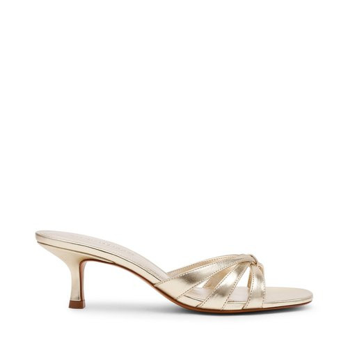 Cary Toe Post Leather Mules | La Redoute (UK)