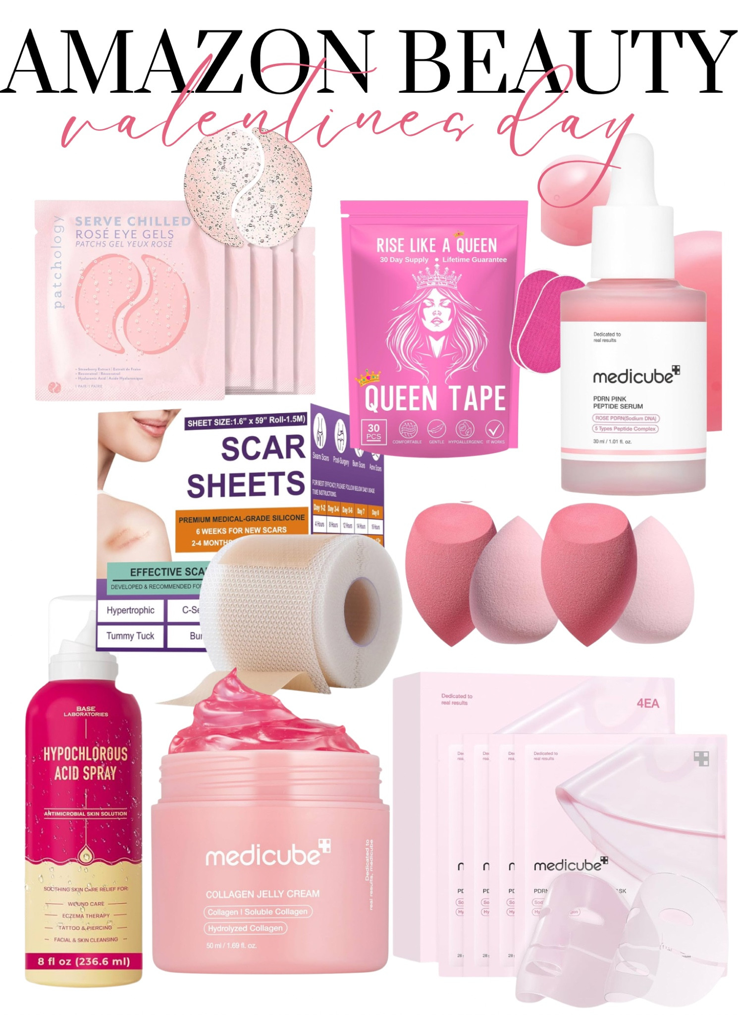 Valentine's Day Beauty Gift Ideas #medicube #scarsheets #collagenmask #mouthtape 

#LTKSeasonal #LTKBeauty #LTKGiftGuide