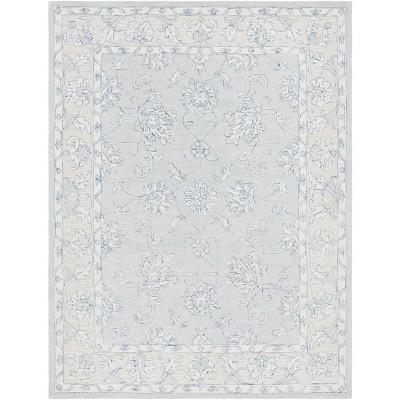 Micro-Loop MLP535 Hand Tufted Indoor Area Rug - Blue/Beige - 10'x14' - Safavieh | Target