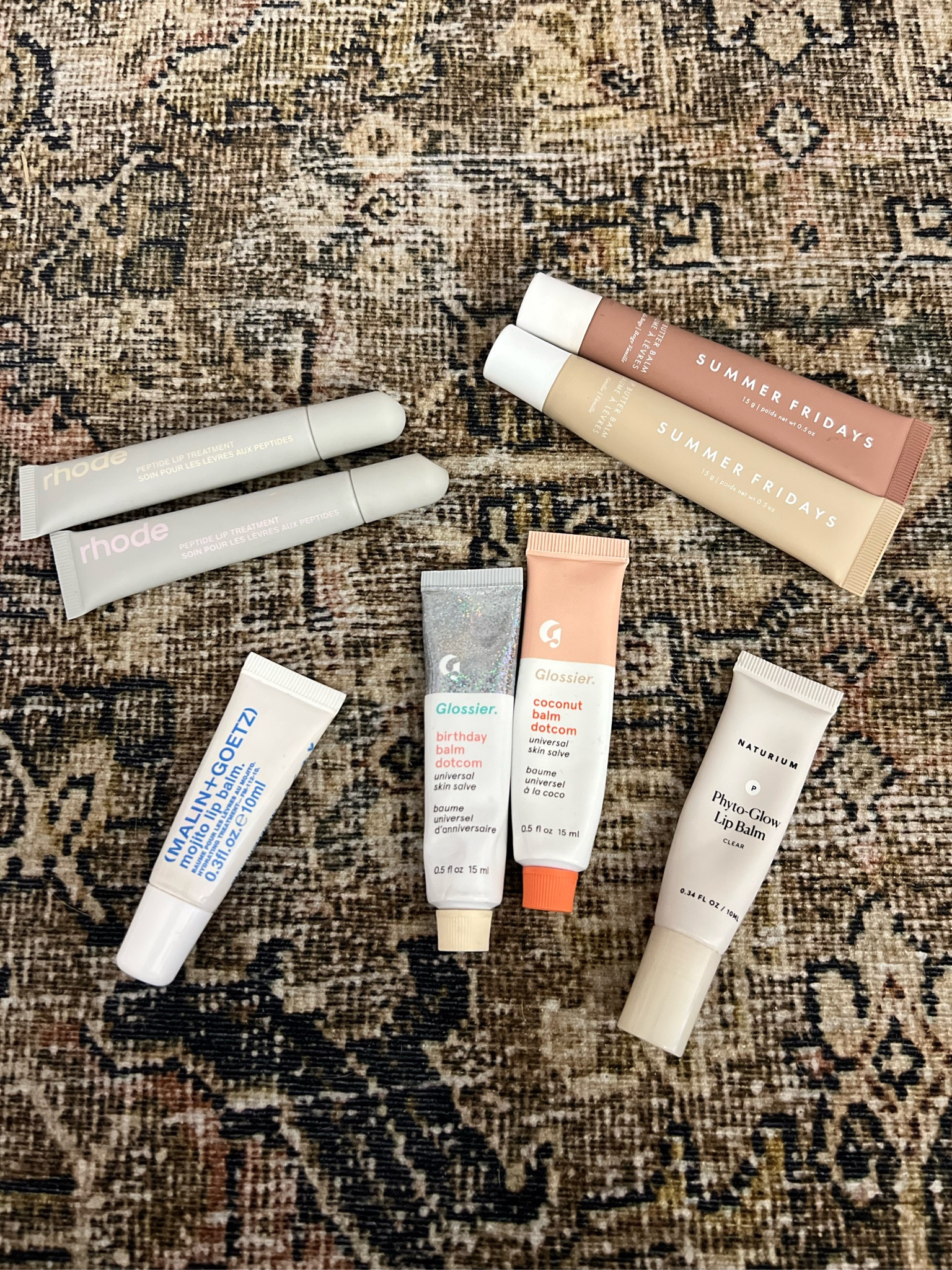 My favorite lip balms 💄💋