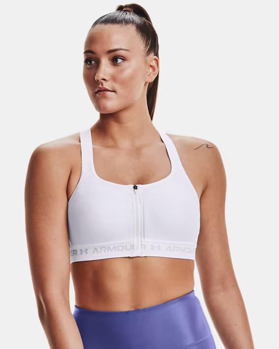 Women's Armour® High Crossback Zip Sports Bra | Under Armour (US)