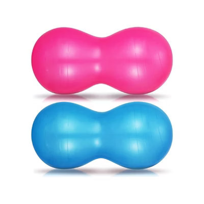 Toyzone World Exercise Peanut Yoga Ball Pink | Target