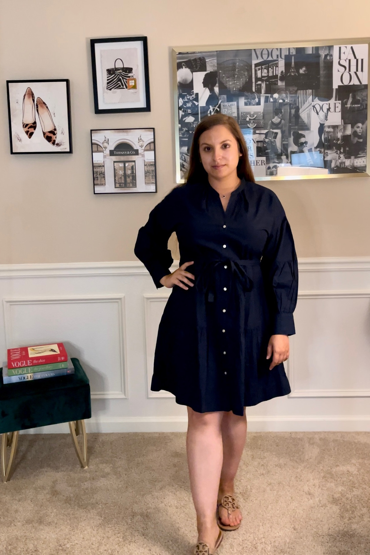 Navy Walmart dress; wearing true size (medium)

coastal grandmother chic // summer dress // old money style // classic dress

#LTKFind #LTKunder50 #LTKstyletip