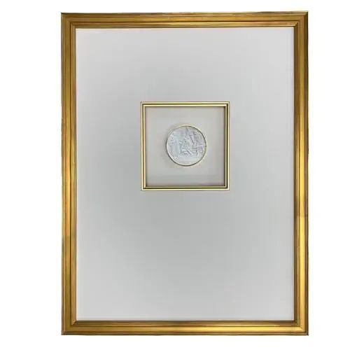 Framed Religious Intaglios in 12x16 Gold Frame (The Foolish Rich Man) | Amazon (US)