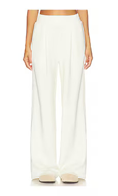 Varley The Extra Wide Leg 32" Pant in Egret from Revolve.com | Revolve Clothing (Global)
