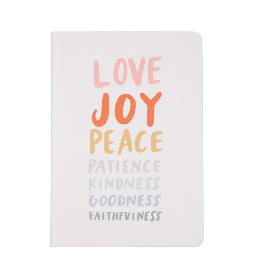 Love Joy Peace Faith Journal | Thimblepress
