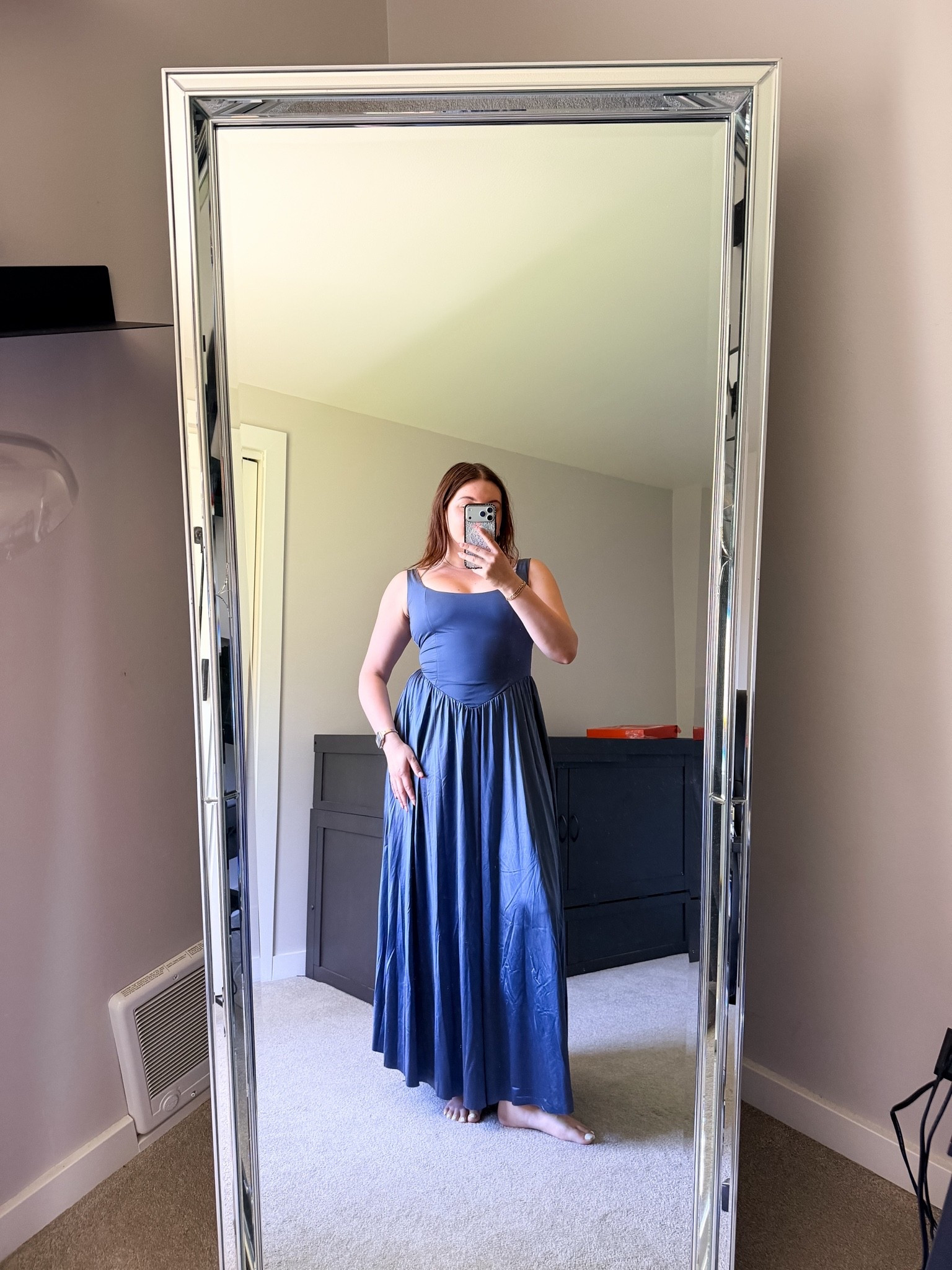 Absolutely obsessed with this dress! Ended up wearing it to church and ran into my ex in it so 😏🙂‍↔️😌

I’m wearing a size US6

#LTKootd #LTKMidsize #LTKWedding