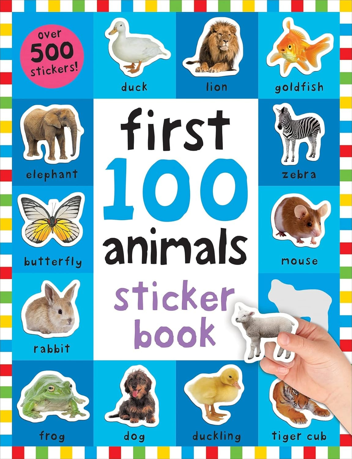 First 100 Stickers: Animals: Over 500 Stickers     Paperback – Sticker Book, June 7, 2016 | Amazon (US)