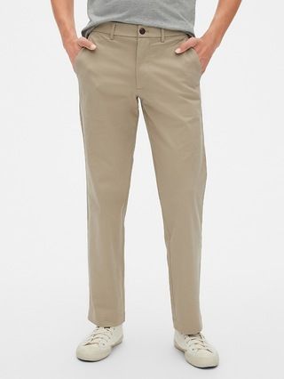 Modern Khakis in Relaxed Fit with GapFlex | Gap (CA)