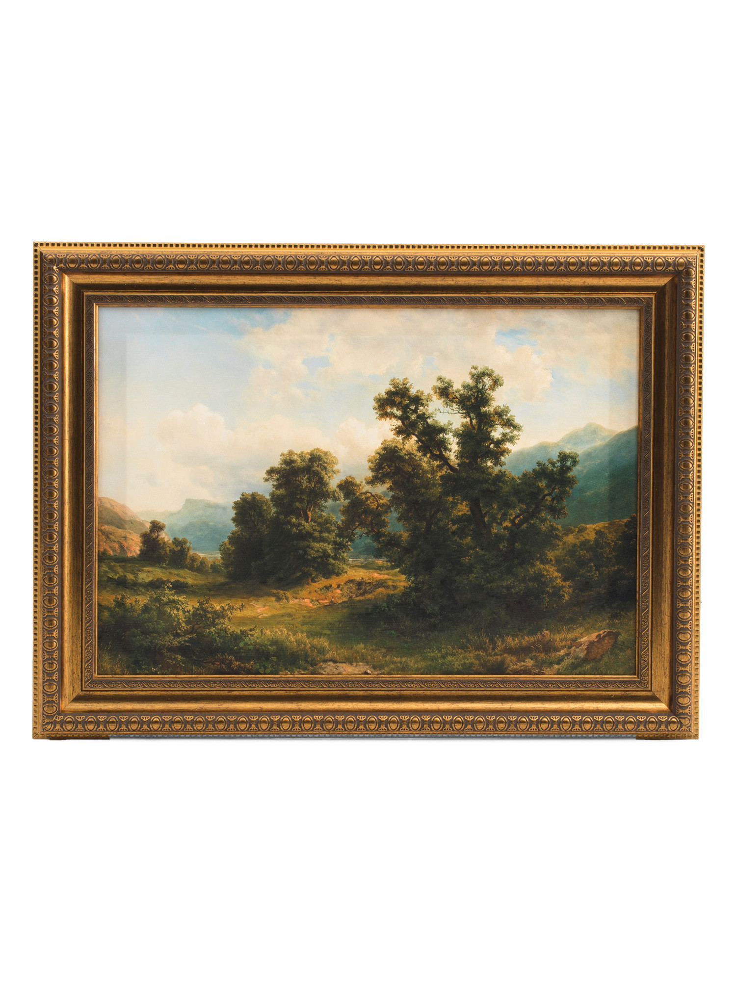 24x18 Quiet Landscape Ornate Ridge Gold Framed Wall Art | Marshalls