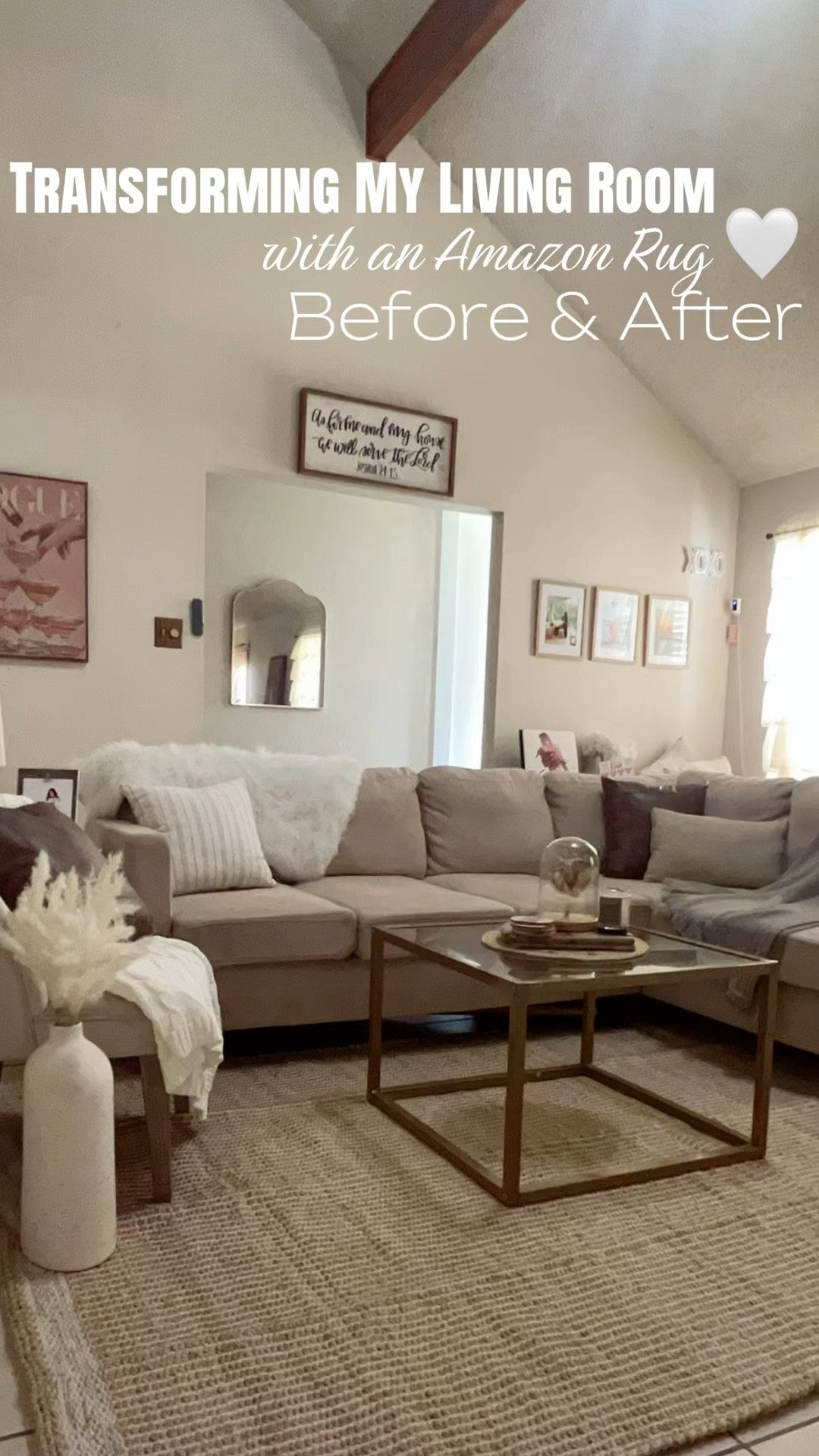 I’ve been slowly redoing my living room for months and this rug might be the piece that finally pulled everything together 🤍

https://rstyle.me/+eLshcLkOQ5GQt25j0D59qg

From the unboxing to moving all the furniture (which was definitely a workout 😅), seeing the final result made it completely worth it.

Do you like the before or after better?                                              •    living room makeover
   •    amazon home finds
   •    rug transformation
   •    cozy living room decor
   •    amazon rug review
   •    home decor before and after


Living room makeover | Amazon rug unboxing | cozy home decor transformation #livingroommakeover
#amazonhomefinds
#homedecorideas
#rugtransformation
#beforeandafterhome

#LTKunboxing #LTKHome
