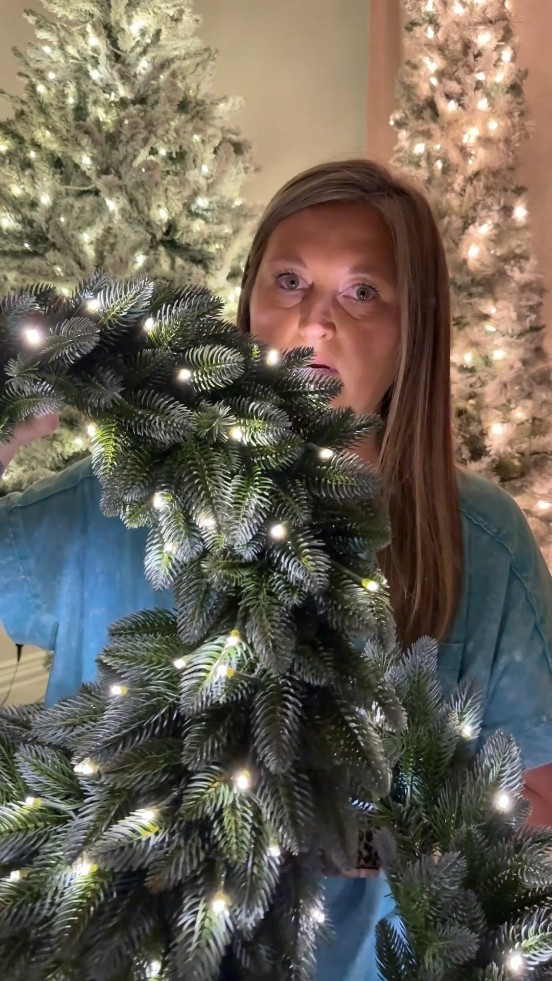 These Bethlehem Lights Grand Radiance pieces from QVC are absolutely stunning in person — the 6’ garland and 26” wreath both have 3-in-1 LED lights that you can customize for warm, cool, or color glow.

They’re the perfect pre-lit holiday greenery for doors, mantels, or tables — classic, cozy, and super easy to decorate with. Linked both below so you can grab them while they’re on sale! 🛒

#HolidayHomeDecor #QVCFinds #ChristmasWreath #PrelitGarland #CozyChristmasStyle

#LTKSaleAlert #LTKHome #LTKSeasonal