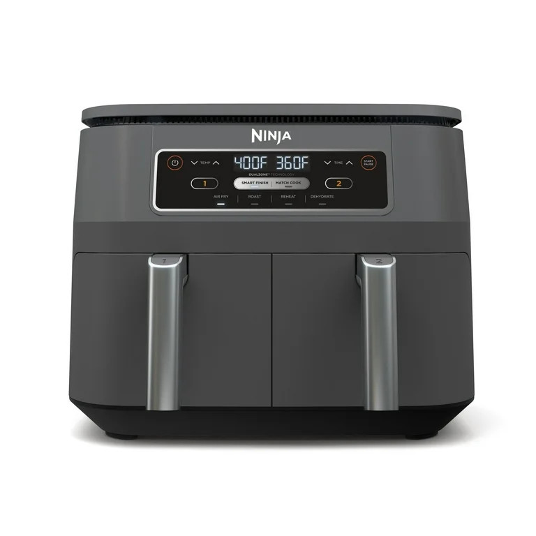 Ninja Foodi 4 in 1, 8 Qt. 2 Basket Air Fryer with DualZone Technology, Air Fry, Roast & More - Wa... | Walmart (US)
