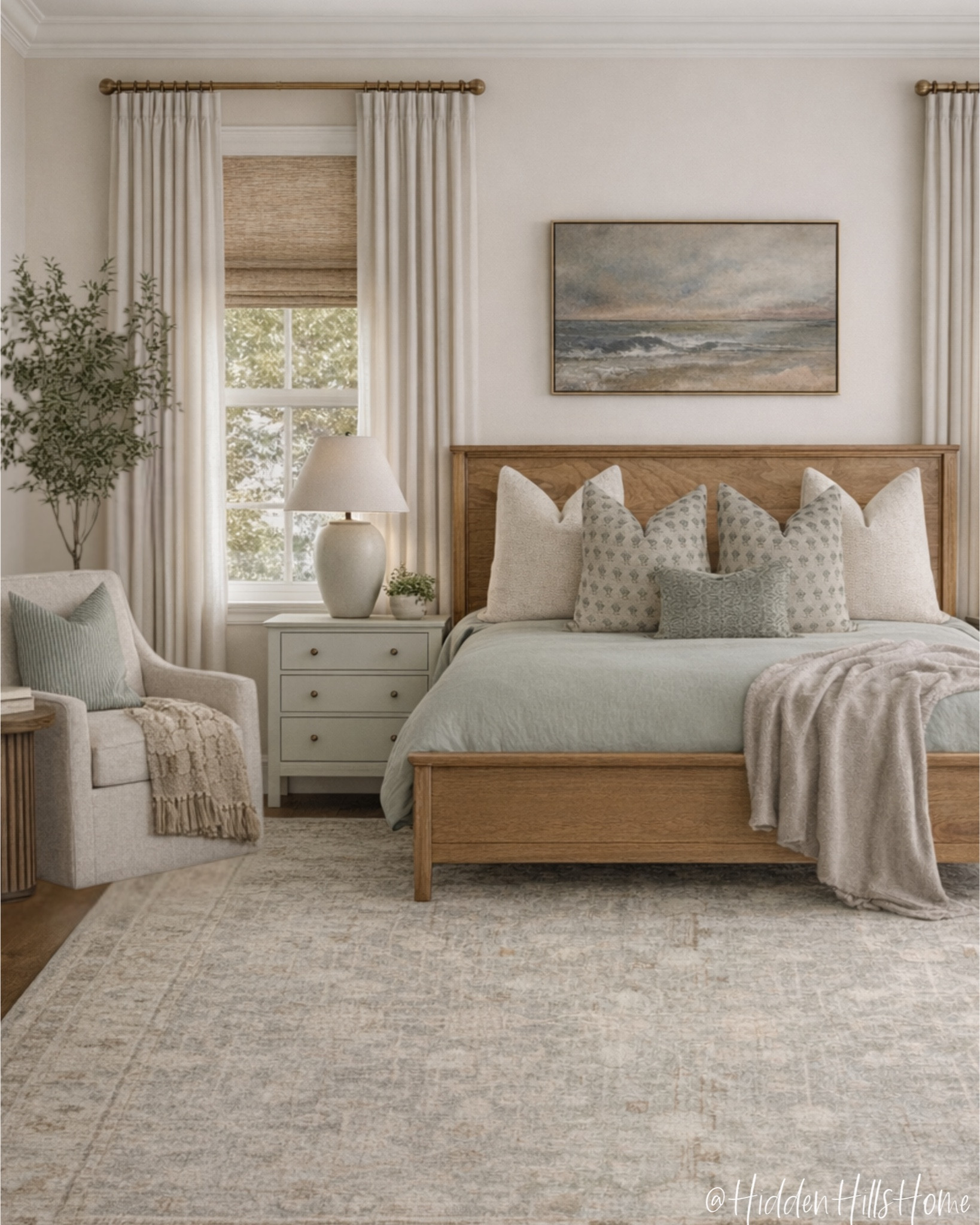 Master bedroom decor mood board, bedroom design ideas, home decor, primary bedroom design, bedding, nightstands, bedroom rug, curtains 


#LTKSaleAlert #LTKSeasonal #LTKHome