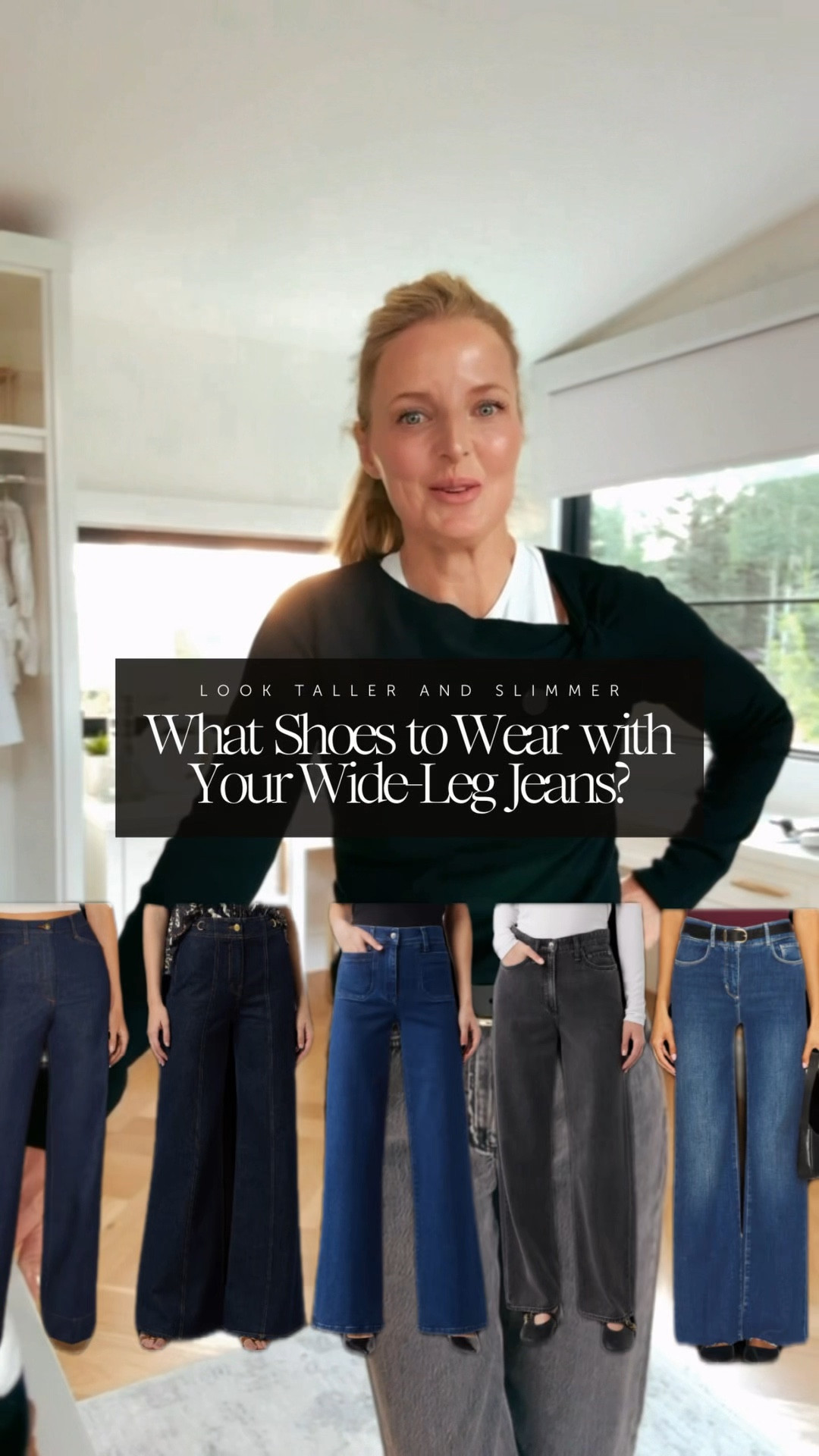 Wide-leg jeans can feel tricky to style, especially when you want to achieve a really polished, sleek, and sophisticated look. One key styling trick is to choose shoes that elongate your legs and create a clean, streamlined silhouette, balancing out the volume of the denim. 

Not only are these types of shoes fail-safe options, the pairs I showed are gorgeous, comfortable, modern, high-quality, and incredibly versatile staples. 

 ~Erin xo


#LTKSeasonal #LTKSaleAlert