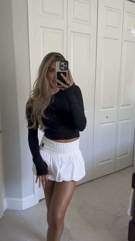 #ad #lovealltennisco @lovealltennisco The Pouf Tennis Skirt. Wearing white size XS. The Pouf Skirt is a stylish and practical companion for your active lifestyle. Two pockets provide the perfect place to store your essentials, making this skirt perfect for the court, gym, or any fashion-meets-function occasion. Athletic skirt. Athleisure. Trendy athleisure. White tennis skirt  

#LTKVideo #LTKfitness #LTKfindsunder100