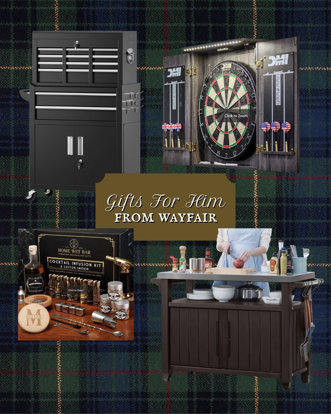 Gift ideas for him from Wayfair!

#LTKHoliday #LTKMens #LTKGiftGuide