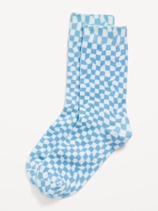 Gender-Neutral Printed Crew Socks for Kids | Old Navy (US)