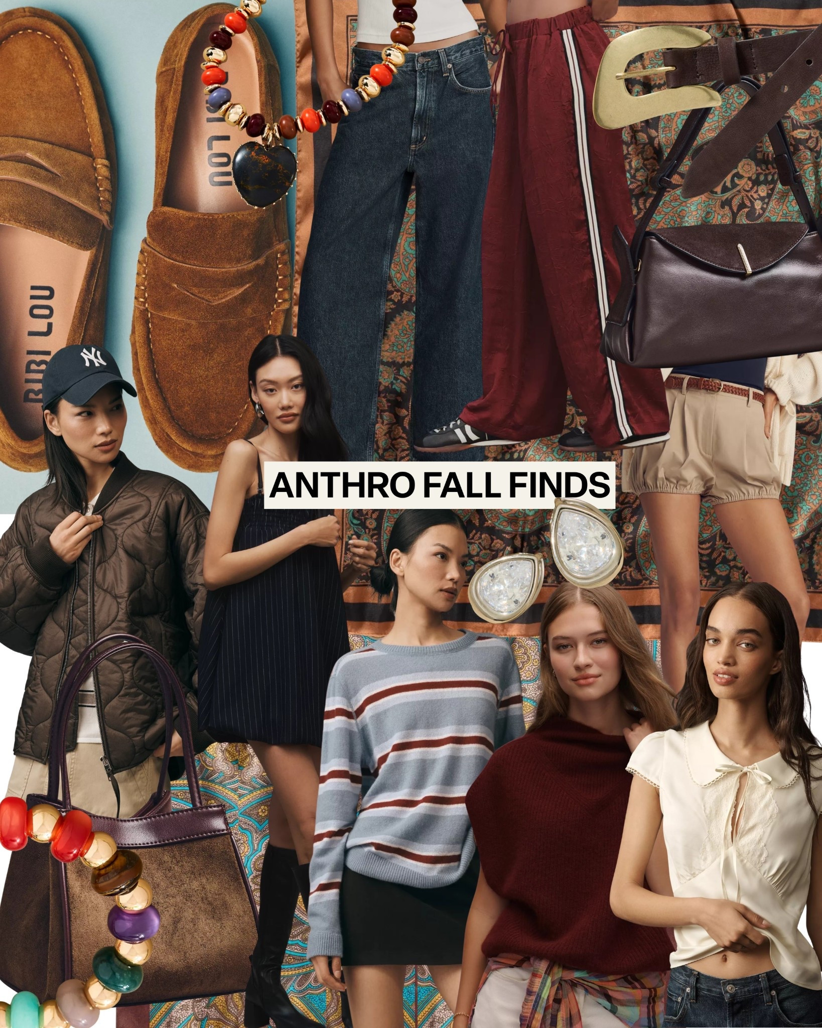 Anthropologie: fall finds
#kathleenpost #anthropartner @anthropologie

Fall fashion, fall outfits, fall trends, loafers, track pants

#LTKSeasonal #LTKStyleTip