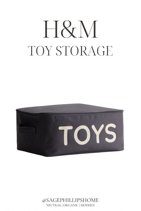 found these super cute toy bins at H&M. They are the perfect size and I love that they have a zipper! Just ordered myself more. Also available in yellow, pink and beige  #ltksummer #ltkhome #ltkcanada

#LTKsale #LTKhome #LTKkids