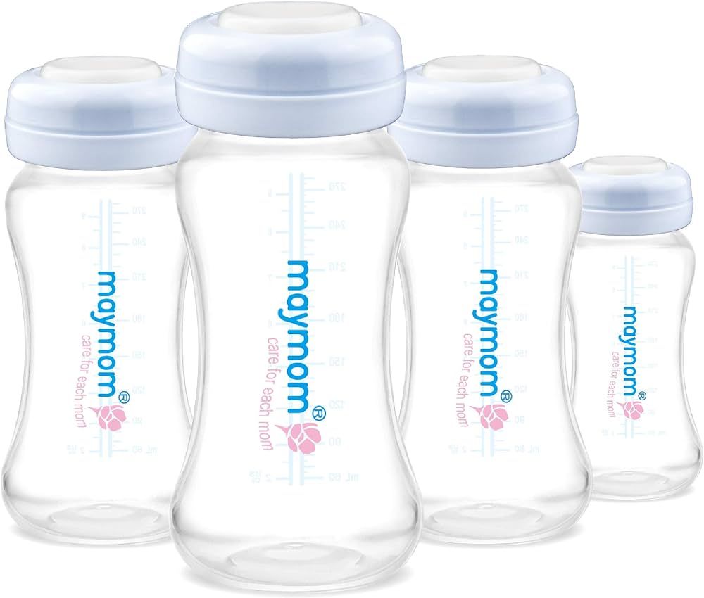 Wide Neck Breastmilk Collection n Storage Bottle 9oz; Re-markable SureSeal Disc. Fits Spectra S2 ... | Amazon (US)