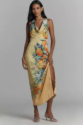 Conditions Apply Anny Sleeveless Cowl-Neck Maxi Dress | Anthropologie (US)