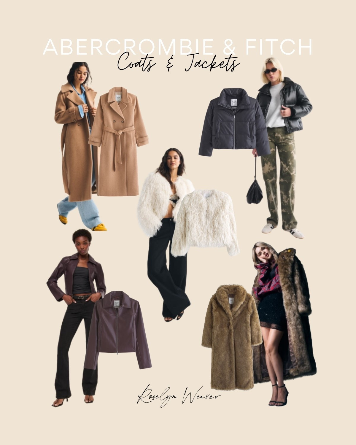 My favorite new coats and jackets from Abercrombie & Fitch

Puffer jacket, trench coat, leather jacket, faux fur coat 

#LTKStyleTip #LTKGiftGuide #LTKFindsUnder100