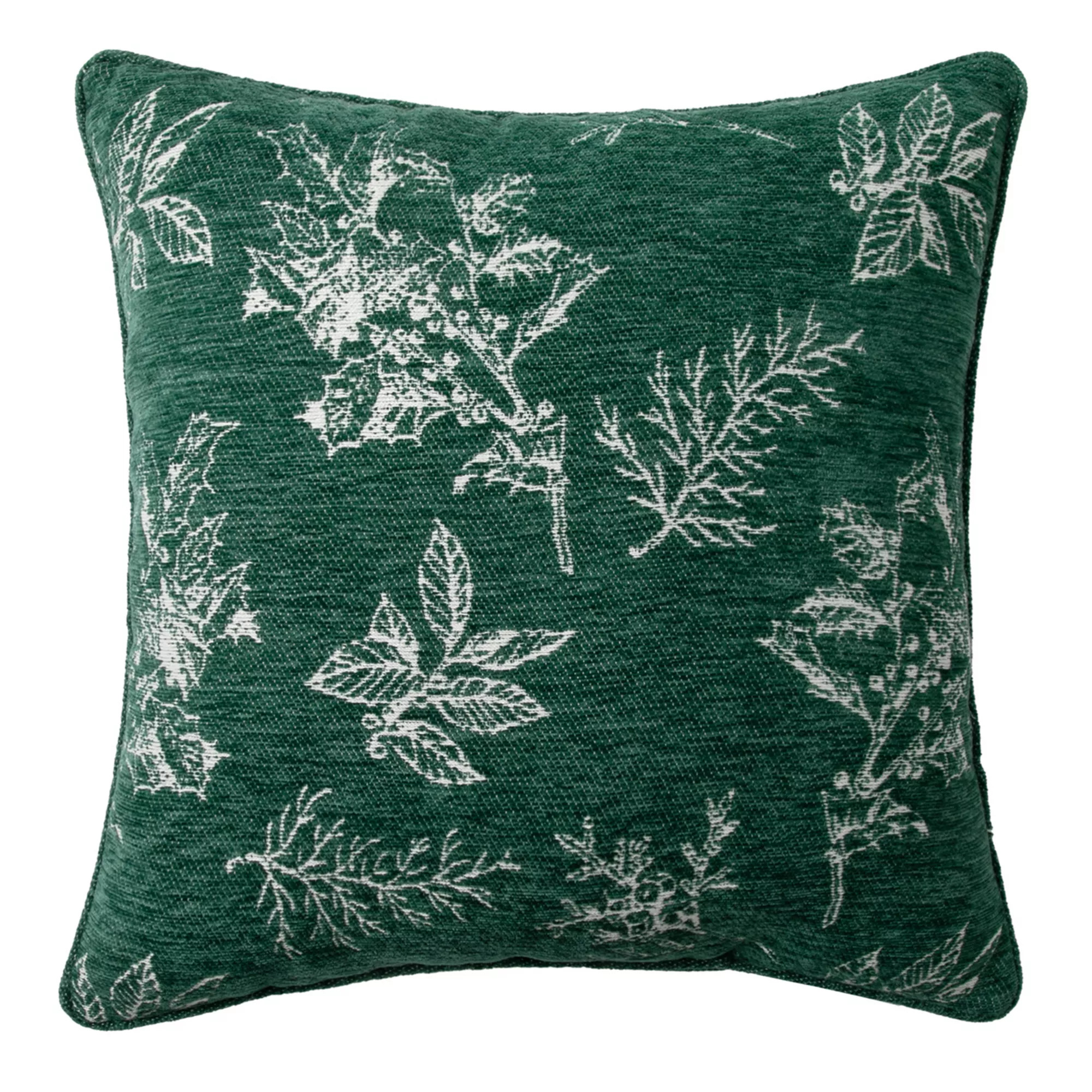 St. Nicholas Square® Branches Tapestry Throw Pillow, Hunter Green | Kohl's