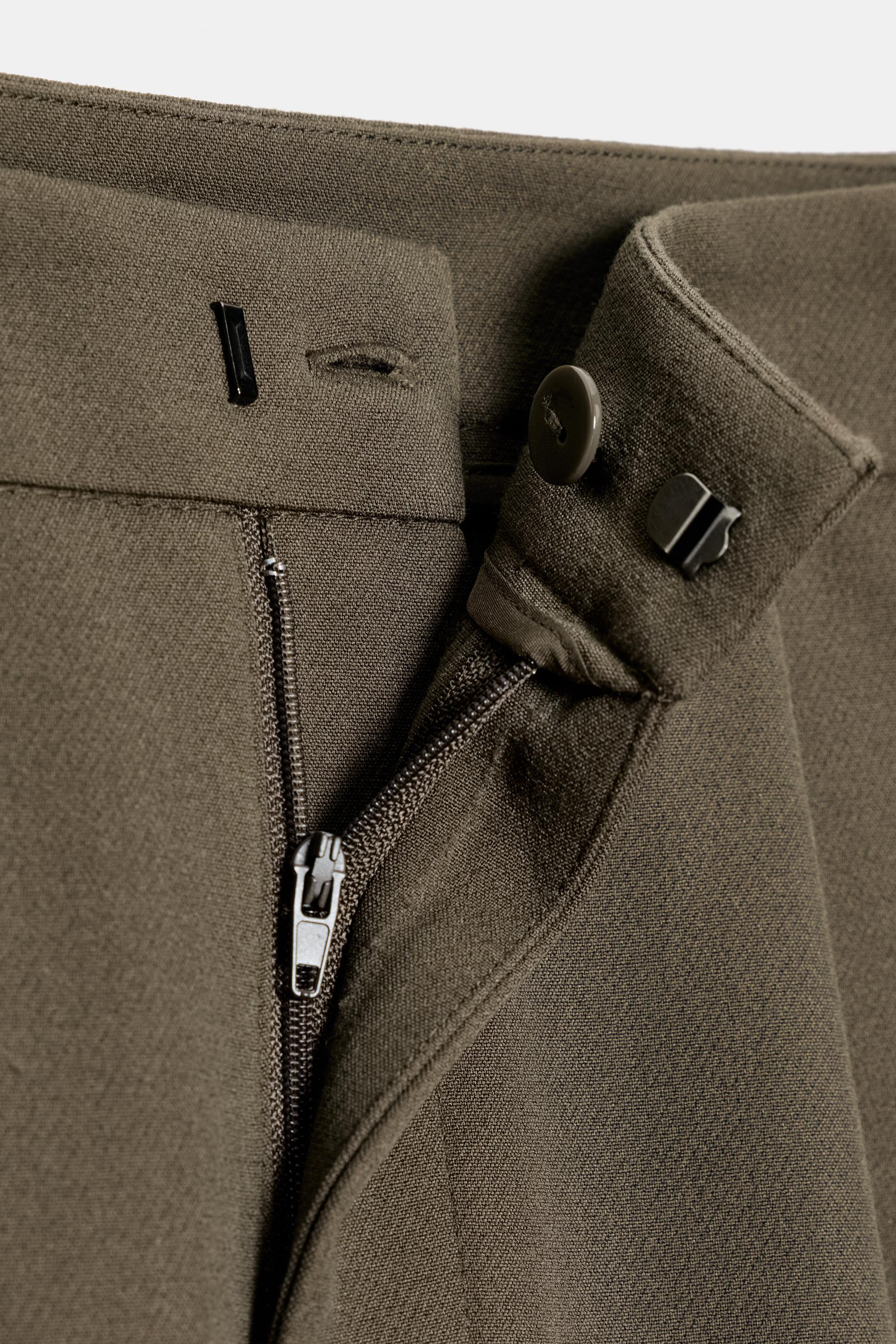 PLEATED TAPERED PANTS | Zara US