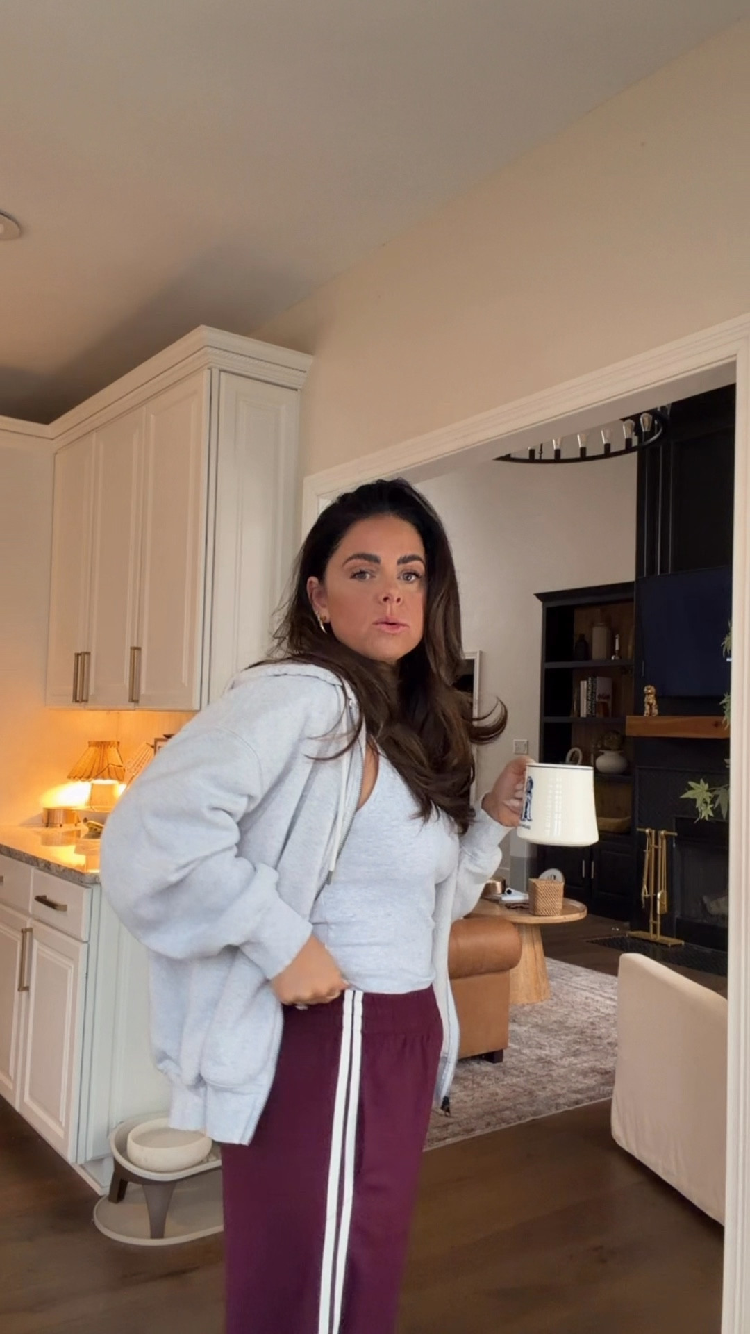 Garage clothing my new fav track pants 

#LTKgrwm #LTKmomlife #LTKfitnessgoals