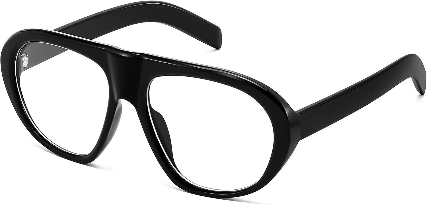 FEISEDY Oversized Blue Light Blocking Glasses Aviator for Women Men B4202 | Amazon (US)
