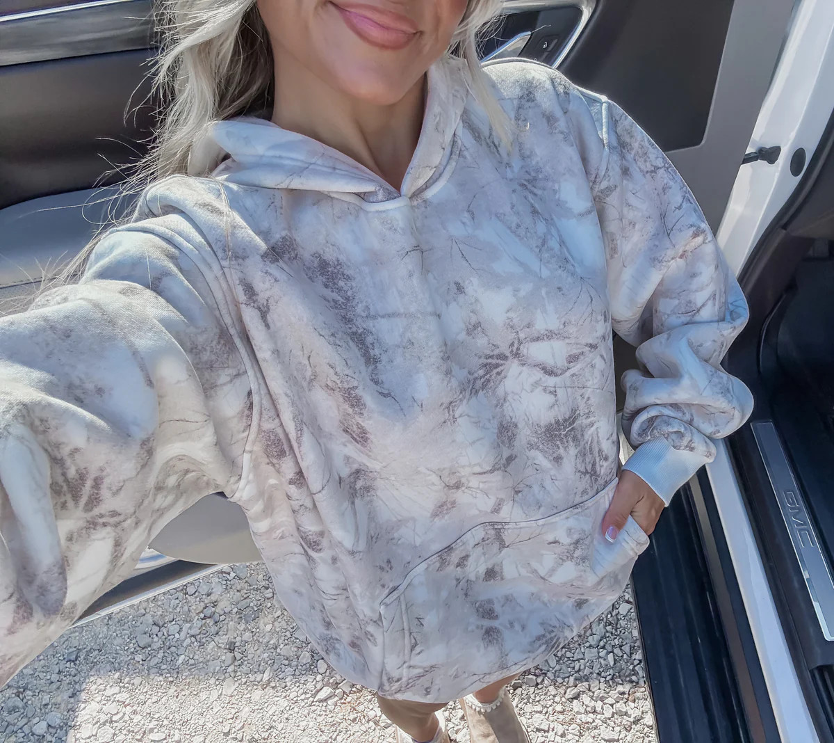 Avery Light Woodland Camo Fleece Hoodie | CK Squared Boutique