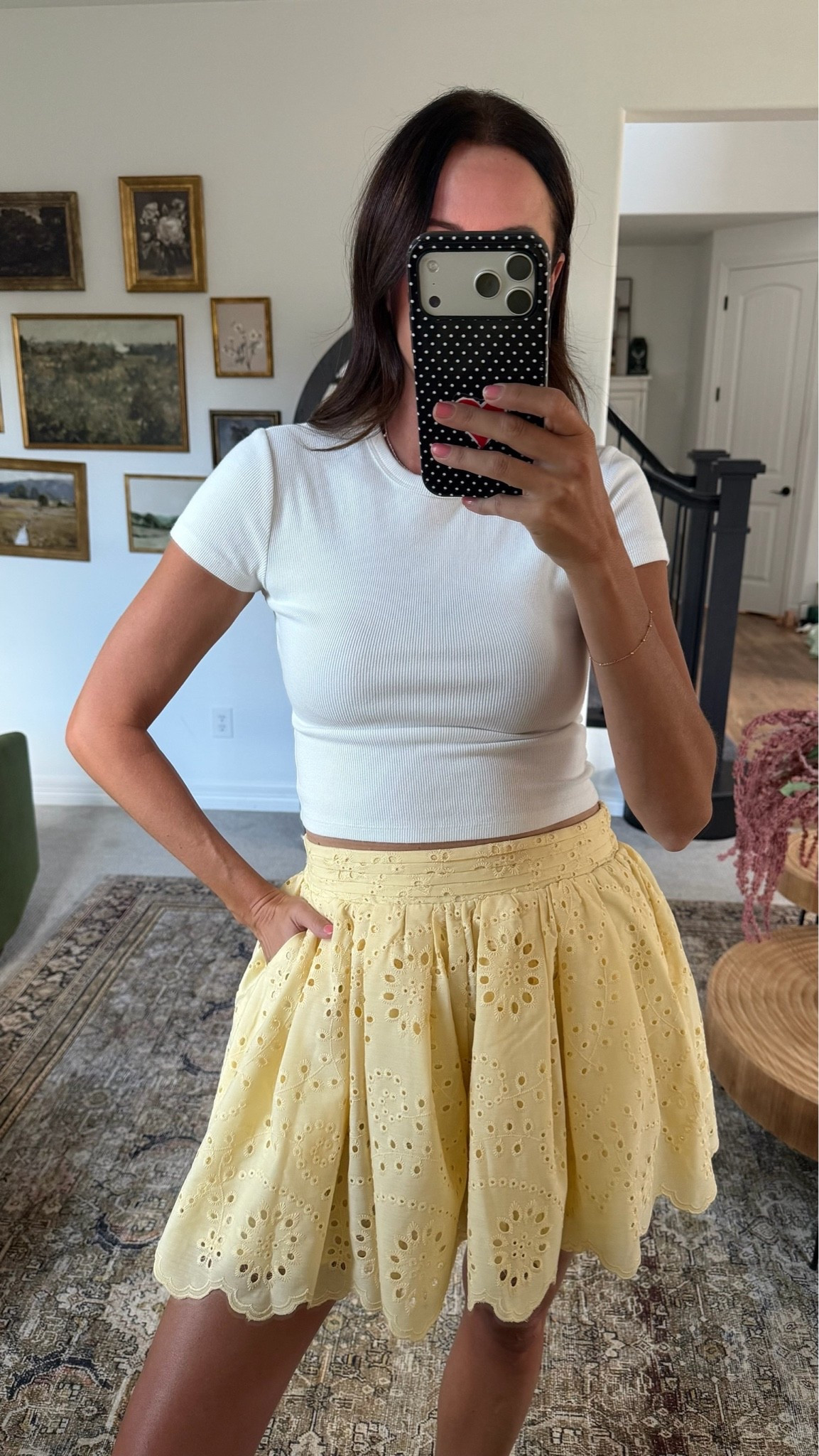 How cute are these eyelet shorts?! Definitely taking these on my Europe trip!

#LTKootd #LTKTall #LTKgrwm