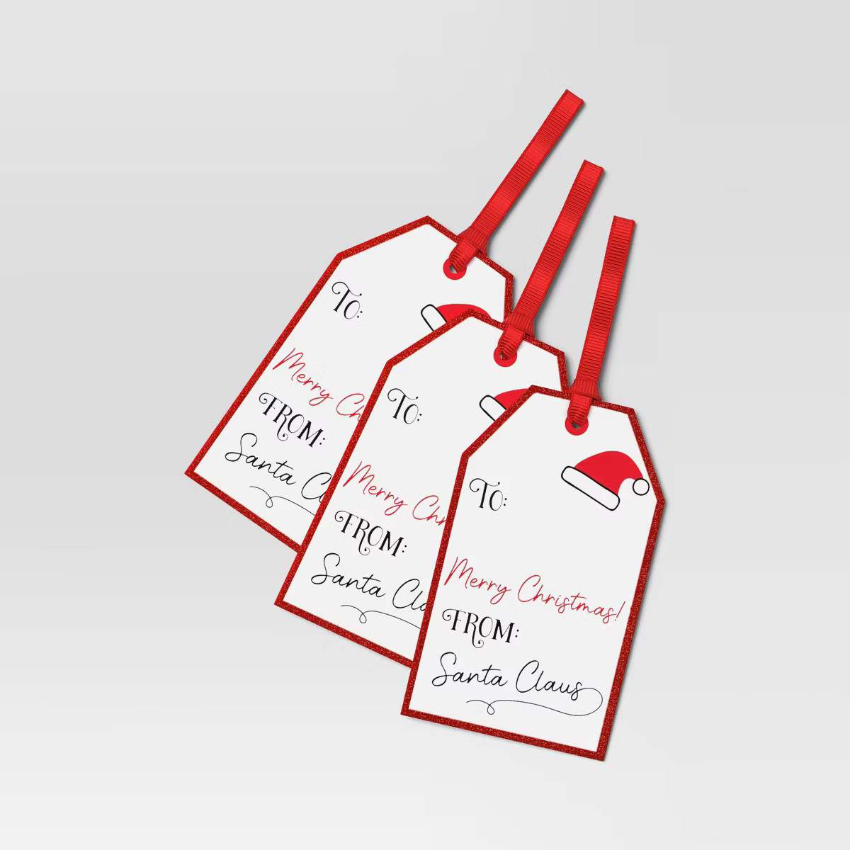 3ct 'From Santa' Oversized Christmas Gift Tag - Wondershop™ | Target
