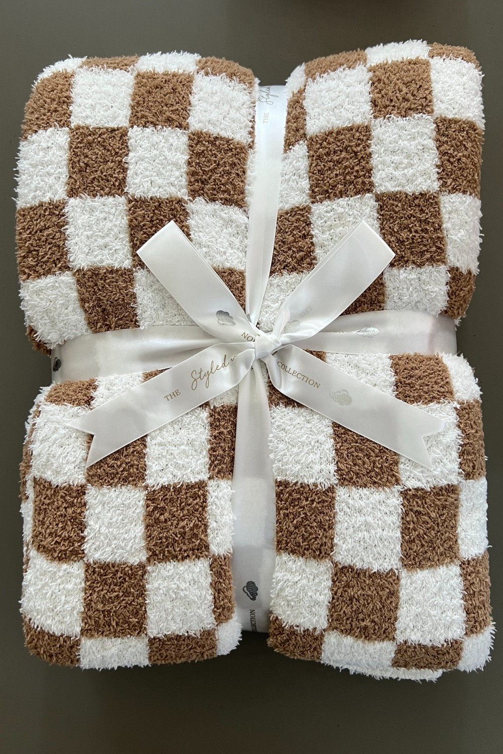 Checkered Buttery Blanket | The Styled Collection