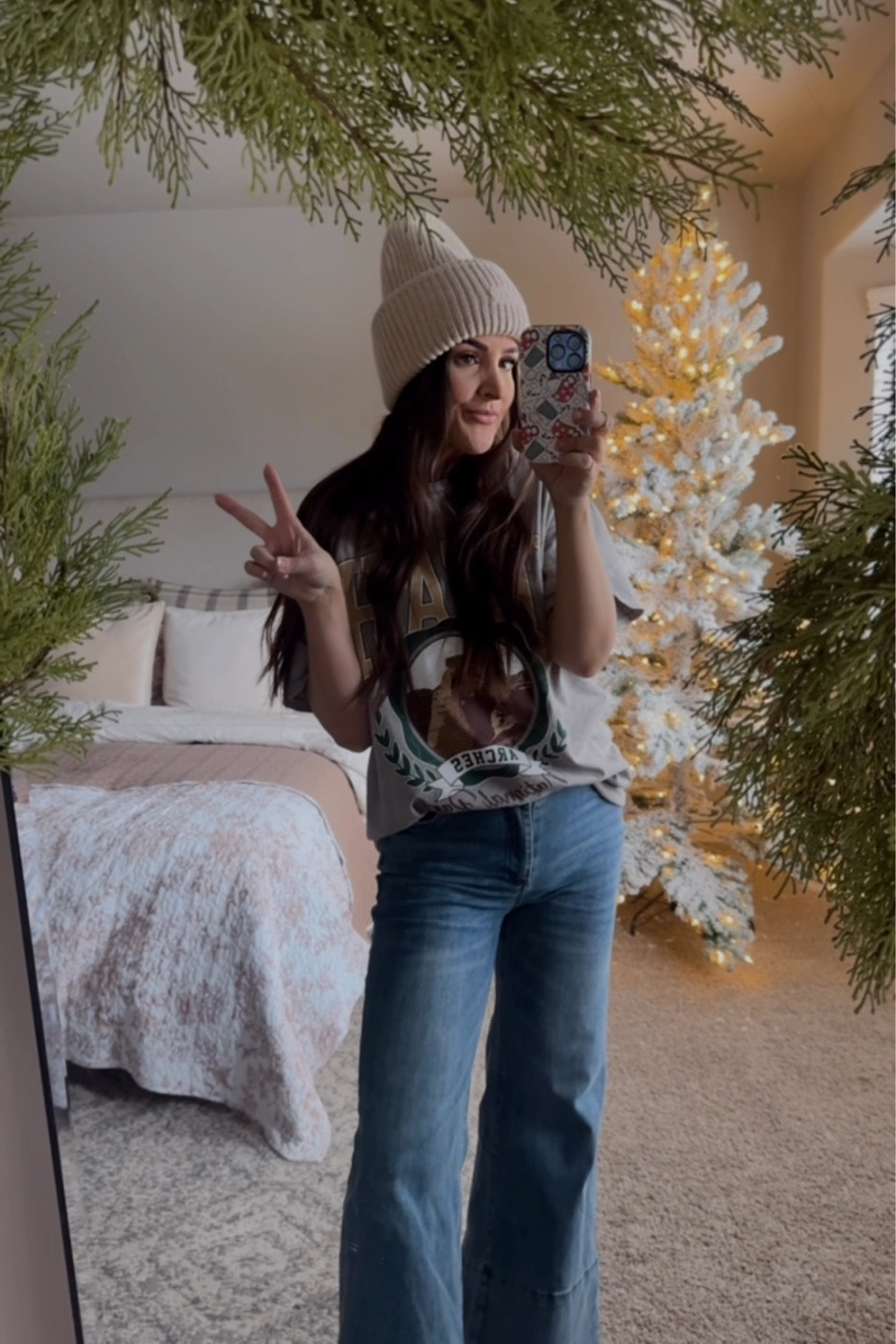 Cozy winter outfit 
Wearing size L in top
Pants true to sizee

#LTKStyleTip #LTKSeasonal #LTKSaleAlert