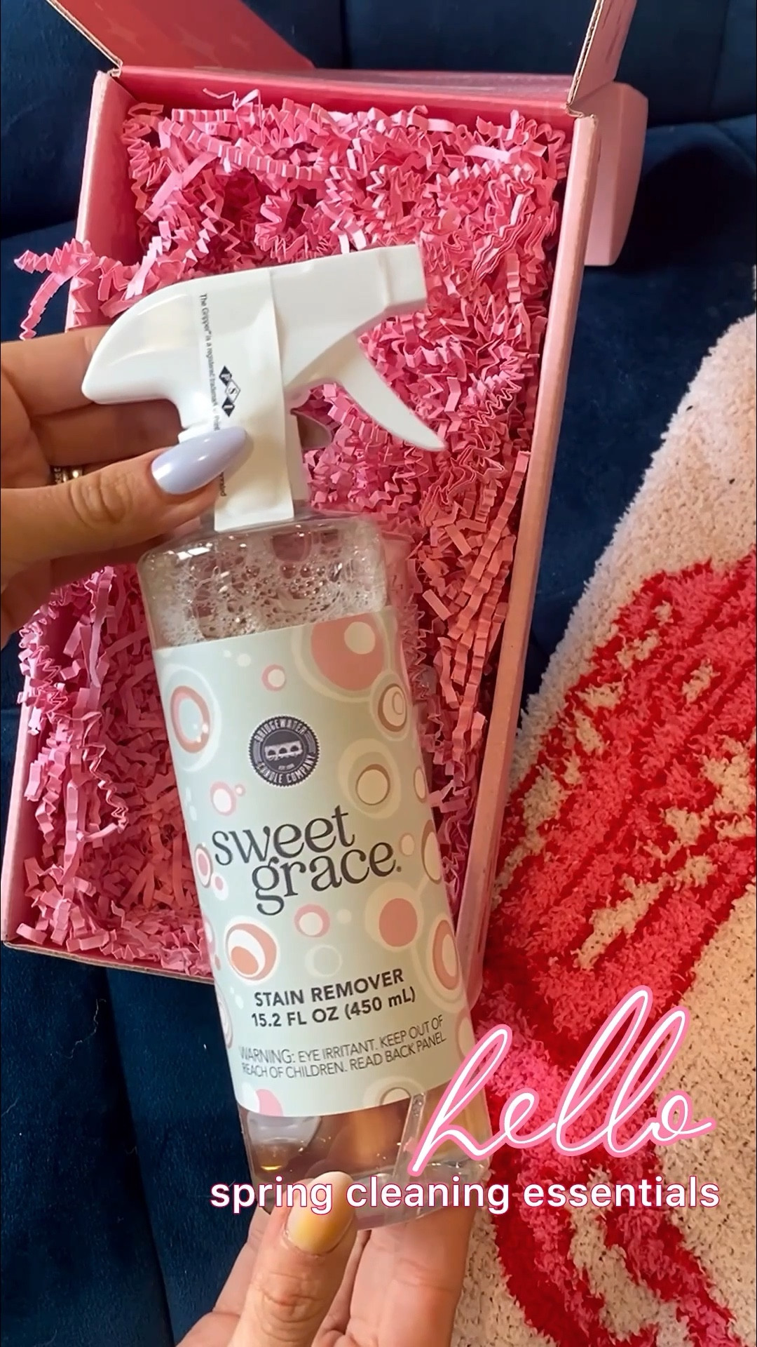 Gave my office a good deep clean and declutter today - couldn’t have done it without the new Sweet Grace Stain Remover! It saved a few pairs of shoes, my couch and rug! Love that it comes with a smaller travel size option for on-the-go messes too. 🌸🫧 This is one of my favorite scents - I have the diffuser and candle too! 

Rounding everything up here for y’all! 
- spring cleaning 
- sweet grace
- office cleaning 
- declutter 
- clean with me 

#LTKHome