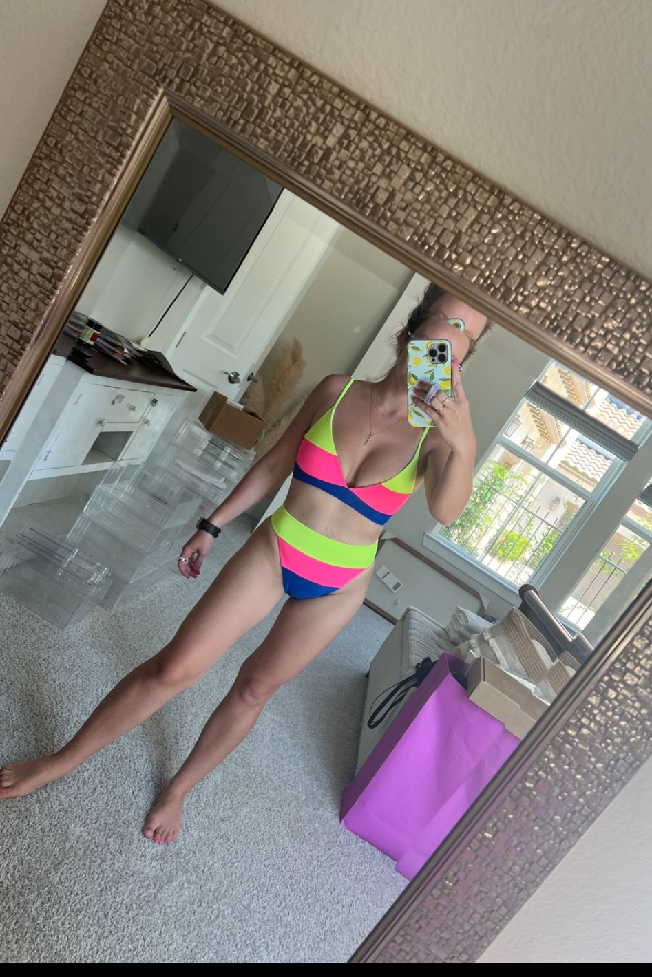 One of my favorite swimsuits is on sale right now! Wearing a small in both top and bottom

#LTKSeasonal #LTKswim #LTKsalealert