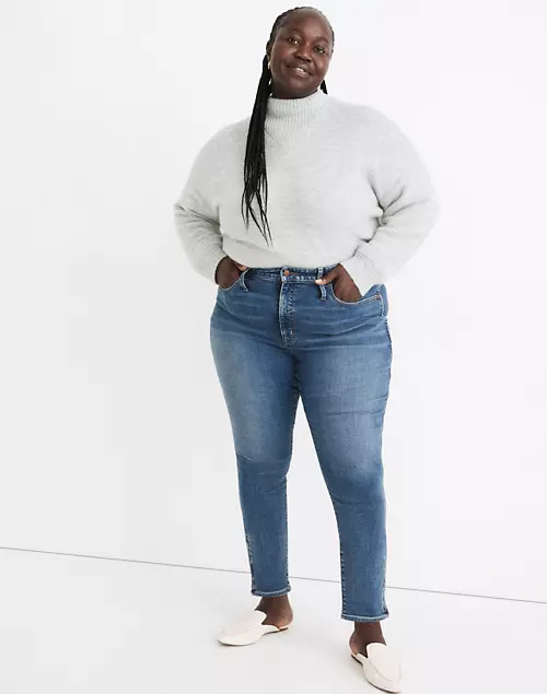 Plus 10" High-Rise Roadtripper Authentic Skinny Jeans: Snap-Hem Edition | Madewell