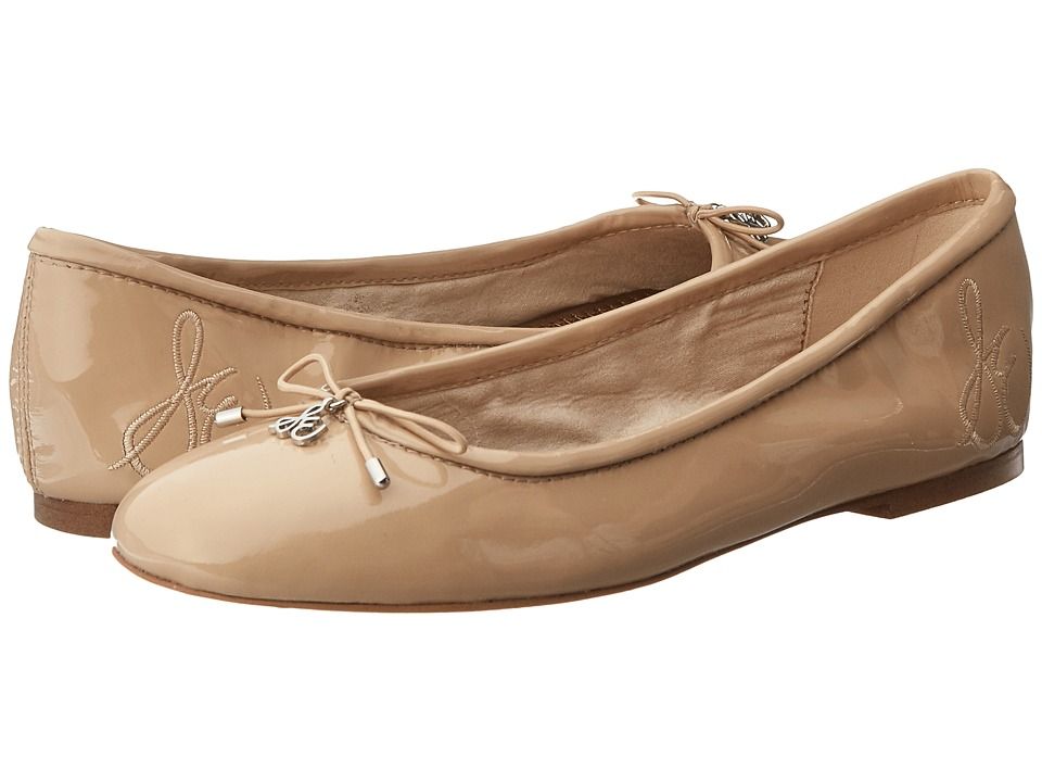 Sam Edelman - Felicia (Nude Linen) Women's Flat Shoes | Zappos